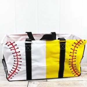 SPLIT BASEBALL & SOFTBALL LACES COLLAPSIBLE BAG